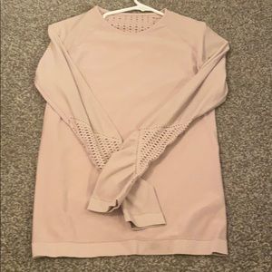 LIGHT PURPLE LONG SLEEVE TOP